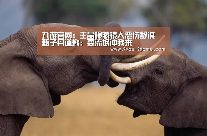 九游官网:王晶曝藏镜人恶伤舒淇 甄子丹道歉:耍流氓冲我来(图2) 九游APP下载